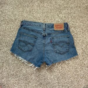 Levi denim shorts